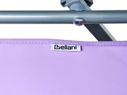 Sonnenliege FOLIGNO mit Relaxfunktion Metall Violett_995236