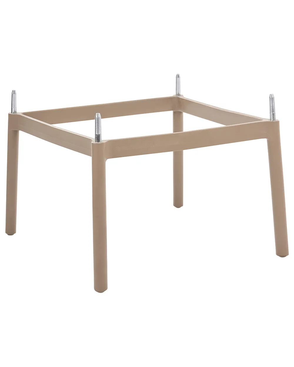 Set mit 2 Barstühlen ARICCIA Kunststoff Hellbraun_1149248