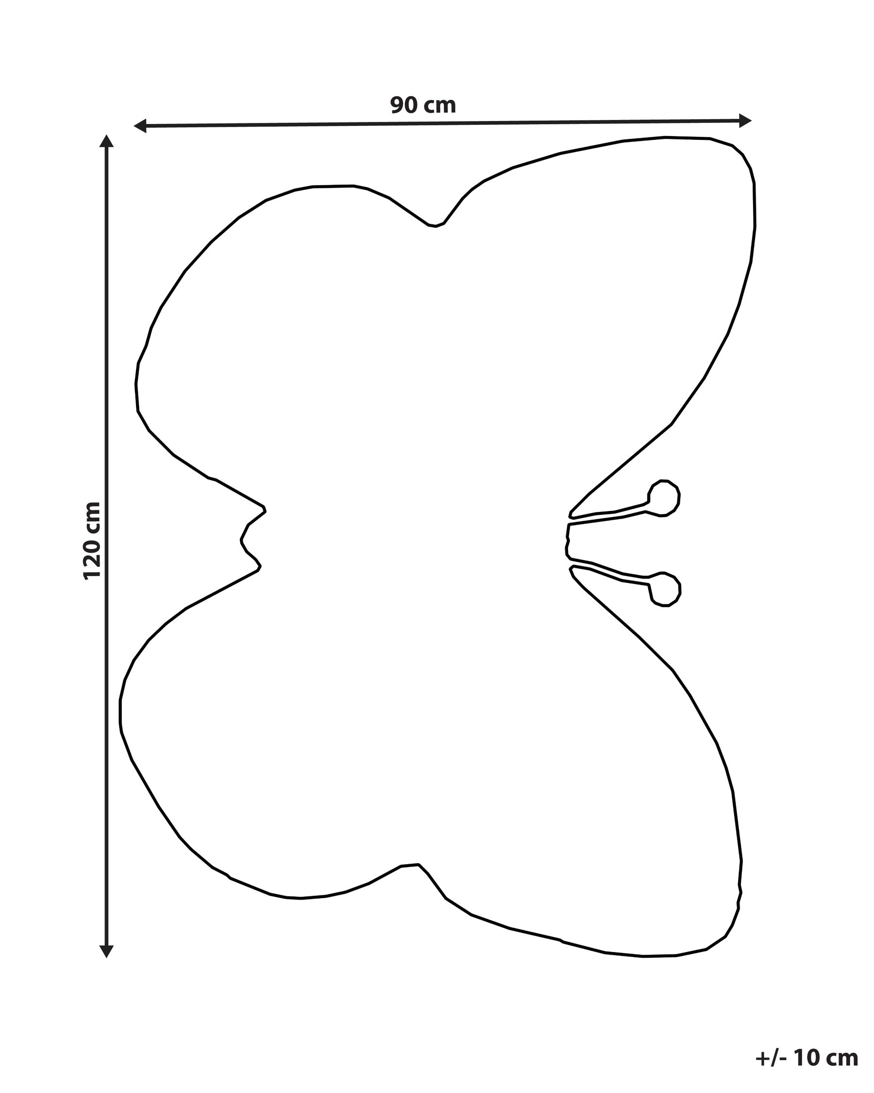 Kinderteppich GRAYLING Rosa 90 x 120 cm Baumwolle_1107961