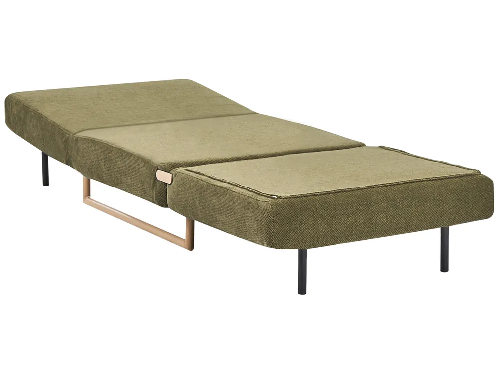 1-Sitzer Schlafsofa JERSLEV Stoff Grün_1009971