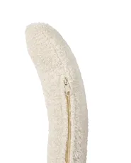 Drehsessel LIEKSA Bouclé Cremeweiß_938314