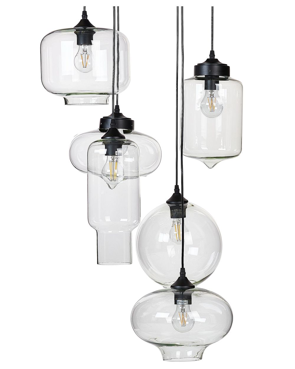 Hanglamp BEMBOKA Glas Transparant