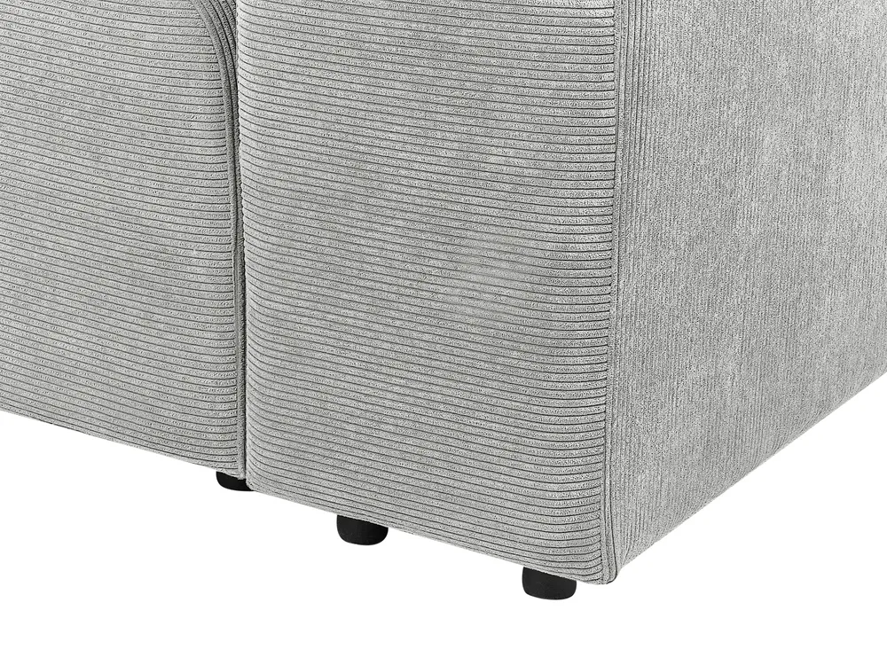 Modulsofa 2-Sitzer FALSTERBO Cord Grau_916188