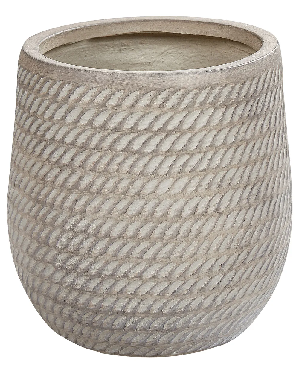 Blumenkübel LIVADIA 27 cm Taupe