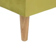Schlafsofa 3-Sitzer SILJAN Stoff Olivgrün_702105