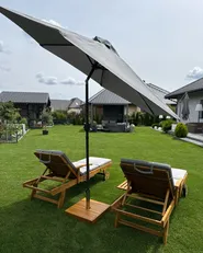Parasol Base CRECCHIO Square Brown 24 kg_1114713