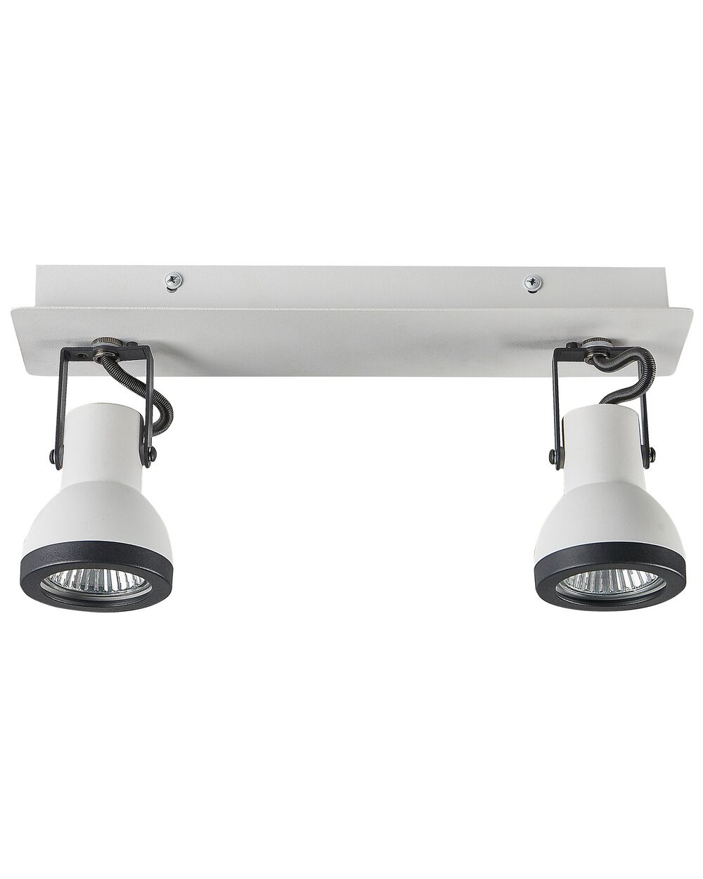 2 Light Spotlight BARO Adjustable Metal White