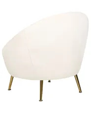 Armchair LANGA Velvet Off-White_897260