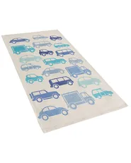Kinderteppich MADURAJ Blau 60 x 90 cm Baumwolle_798368