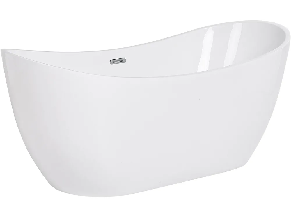Freistehende Badewanne ANTIGUA 170 x 77 cm Weiß_851189