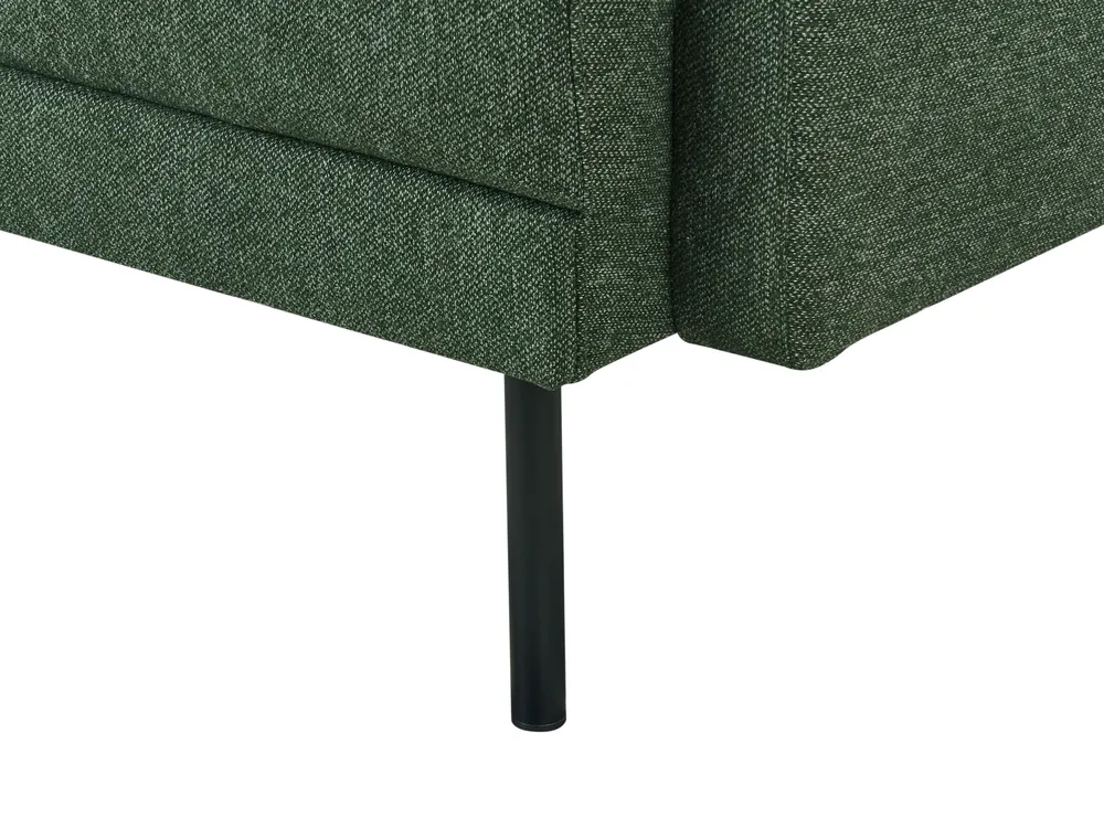 Living Room Set 3 Seater BREDA Fabric Green_973037