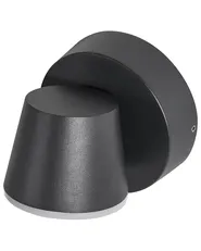 LED Außenwandleuchte 2er Set SALAS Schwarz_1105657