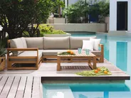 Outdoor Kissenbezug Set TIMOR Taupe_987390