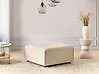 Ottomane ARDAL Stoff Beige