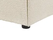Bett mit Stauraum QUILLIEN Bouclé Hellbeige 140 x 200 cm_916531