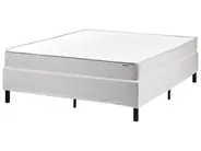 Divan Bed Fabric COUNTESS 140 x 200 cm (EU Double) Light Grey_1054541
