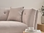 Sofa 2-Sitzer HABO Stoff Taupe_1077116