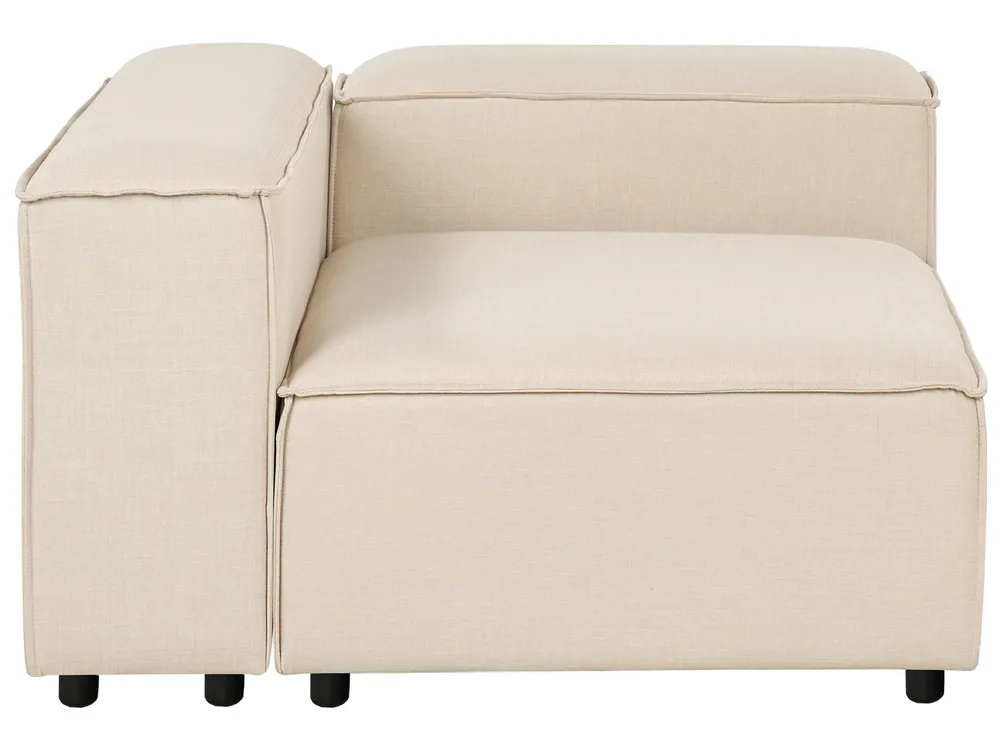 Modulsofa 3-Sitzer ARDAL Stoff Beige_947876