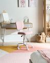Desk Chair BUBBLY Fabric Pink