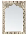Wandspiegel PALI 60 cm 90 cm Metall Gold