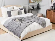 Kuscheldecke ALAZEYA 150 x 200 cm Grau_1080565