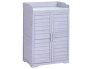 Pflanztisch TEREVILLE 67 cm 100 cm Tannenholz Grau_1041661