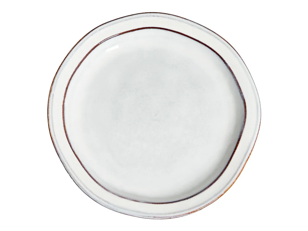 Tafelservice 12-teilig CHIVES Steinzeug Hellgrau_956452