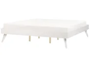 Bett ohne Kopfteil BERRIC 180 x 200 cm Weiß_912502
