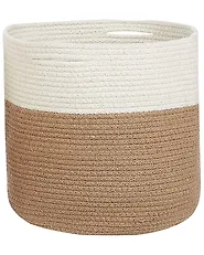 Aufbewahrungskorb 2er Set ARDESEN Baumwolle Naturfarben_840446