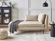 Rechtsseitige Chaiselongue YERRES Stoff Beige_926211