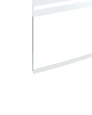 Badewannenaufsatz TUAPI 140 x 120 cm Silber_944425