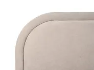 Ottoman Bed QUILLIEN Chenille Light Beige 180 x 200 cm (EU Super King)_989537