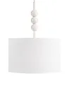 Pendant Lamp LOKY Metal White