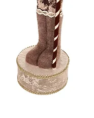 Set od 2 dekorativne figurice HAMARI 66/68 cm Medvjed Subota bež_1156759
