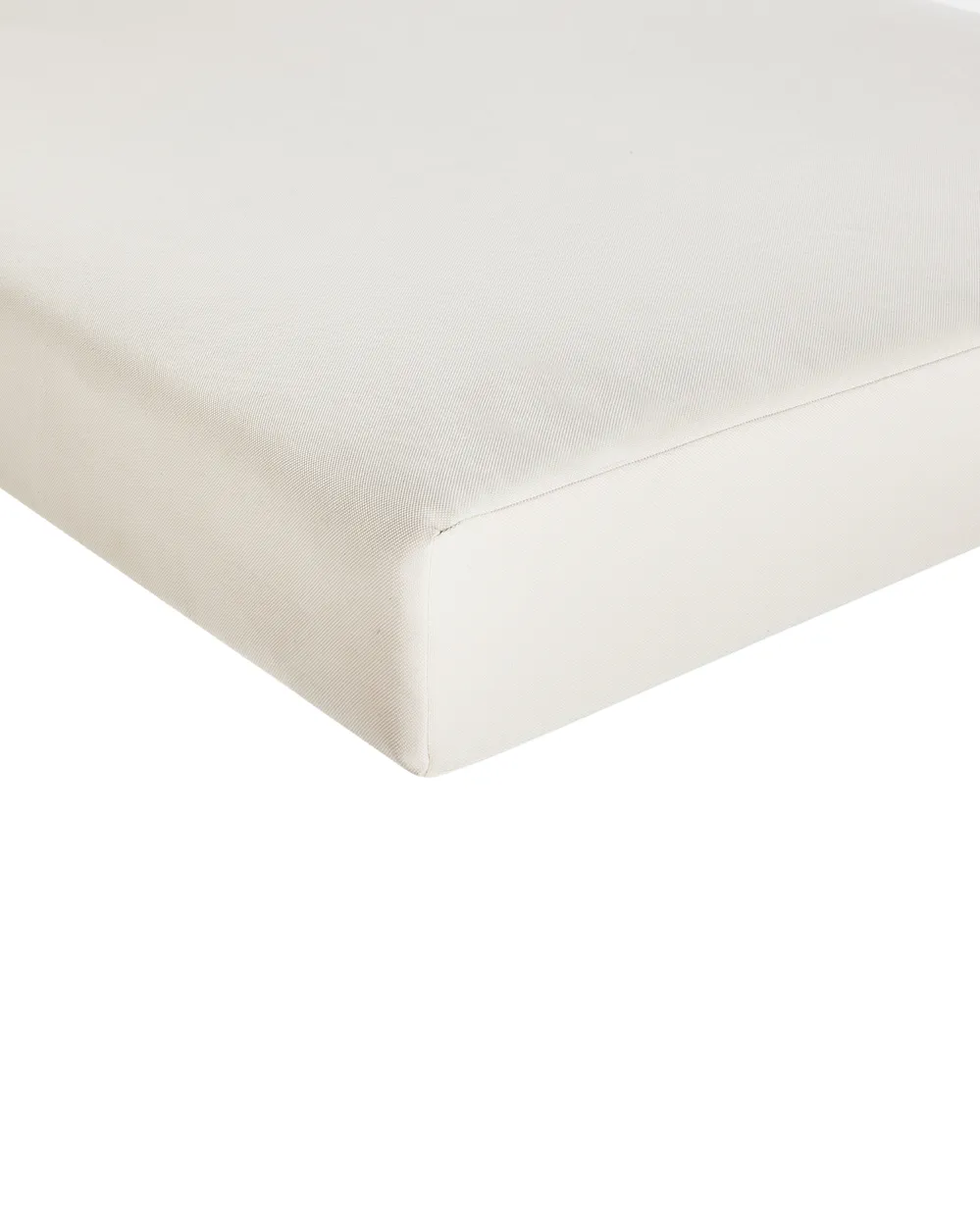 Stuhl mit Sitzkissen MICCIANO Akazienholz Cremeweiß_958562