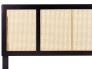 Krevet Ratan AURAY 160 x 200 cm Crni_948363