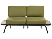 Garden Lounge Set with Table 4 Seater MINOZZO Certified Acacia Wood Olive Green_953381