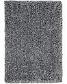 Shaggy-Teppich CIDE Schwarz / Weiß 200 x 300 cm