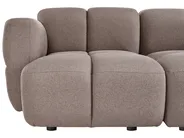 Modul Ecksofa 4-Sitzer MAKSABERG Stoff Taupe linksseitig_1136483