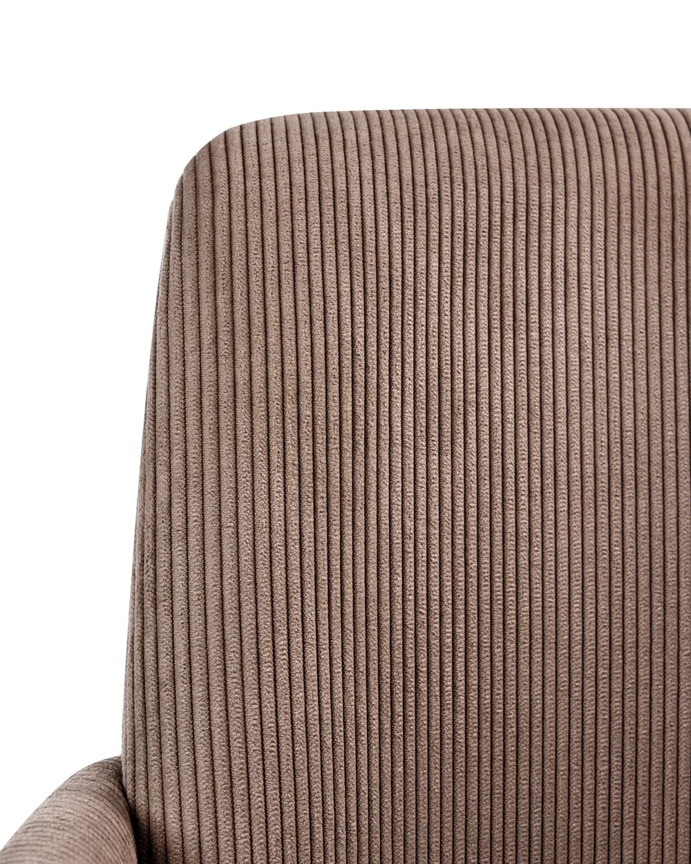 Bürostuhl DRYDEN Cord Braun_1060343
