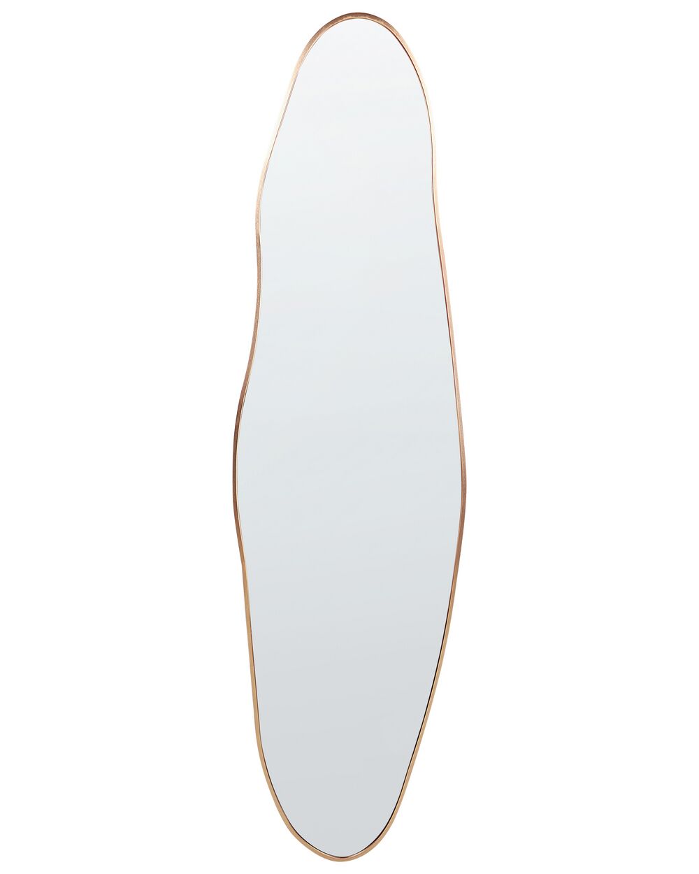 Wandspiegel SALINS 47 cm 160 cm Metall Gold
