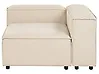 Eckmodul ARDAL Stoff Beige linksseitig