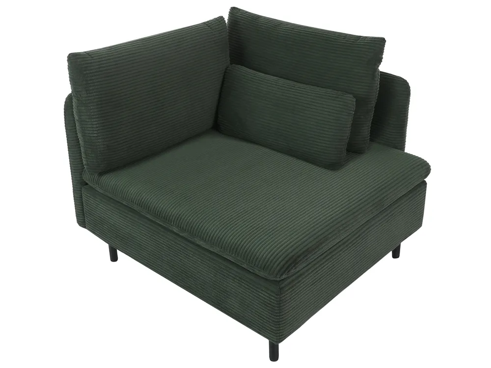 Modulsofa 3-Sitzer EGERIS Cord Dunkelgrün_1067131