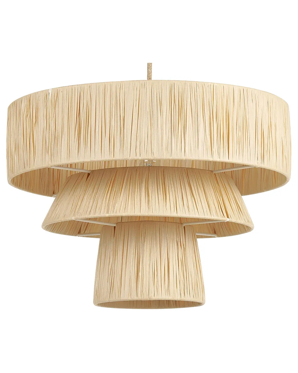 Hängeleuchte CHAMBO Papier Naturfarben