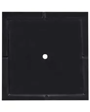 Blumenkübel PAROS 50 cm Schwarz_700910