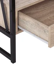Regal mit 3 Ebenen KEENE 101 cm Hellbraun_826822