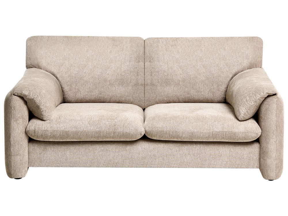 Sofa 2-Sitzer GETA Stoff Taupe