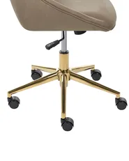Desk Chair BARDSDALE Velvet Taupe_1073449