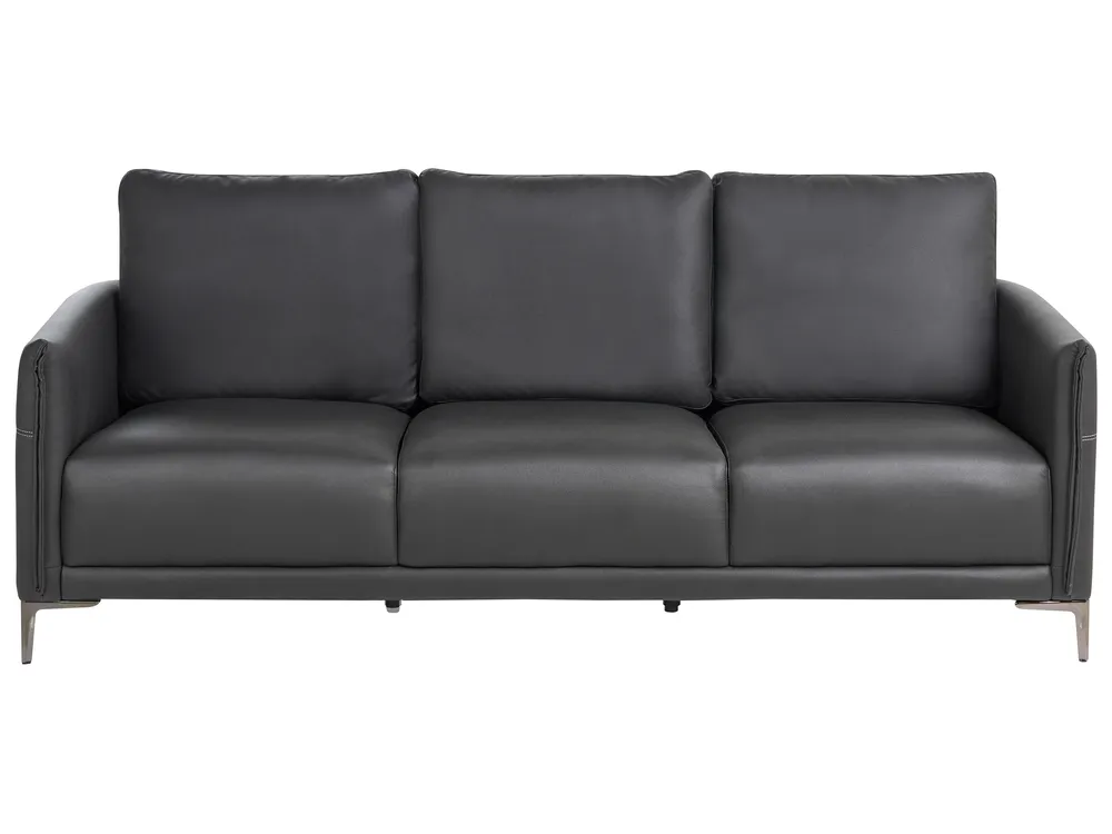 Sofa Set 6-Sitzer CILENS Stoff Schwarz_1120398