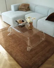 Teppich KARGIL Braun 160 x 230 cm Wolle_1186210